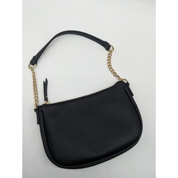 INC Zoiey 2-Piece faux-leather women's XL tote bag + pouch --SNAKE PRINT/BLACK - Picture 10 of 10